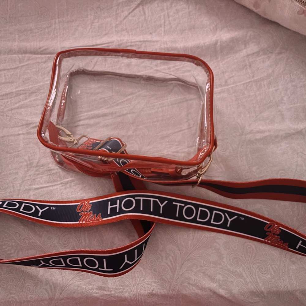Hotty toddy ole miss game day bag